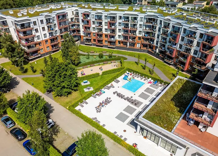 Apartamenty Fenomen - Pearl, Polanki Park W Kolobrzegu Z Basenem I Parkingiem