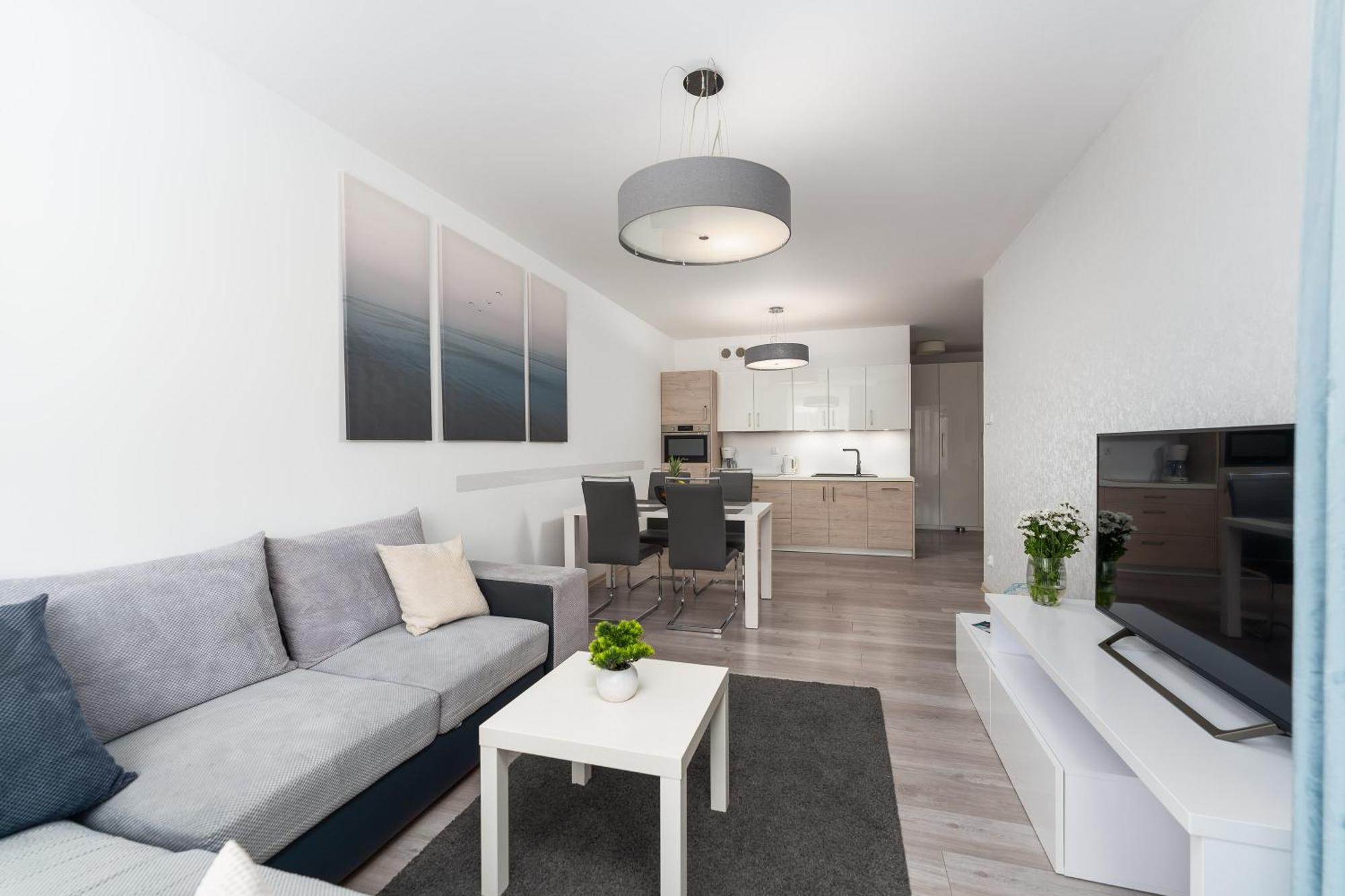 Fenomen - Pearl, Polanki Park W Kolobrzegu Z Basenem I Parkingiem Apartment