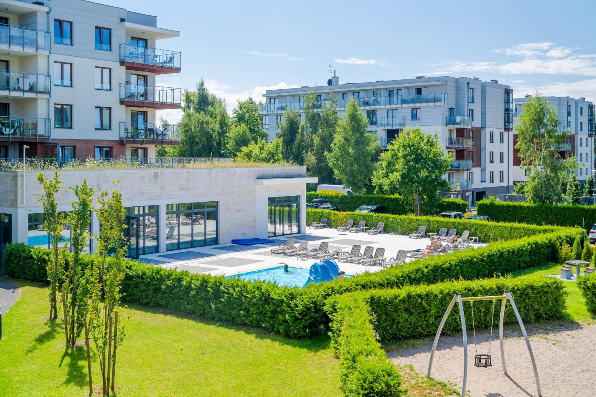 Fenomen - Pearl, Polanki Park W Kolobrzegu Z Basenem I Parkingiem Apartment